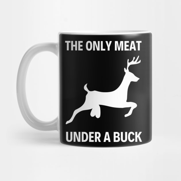 The only meat under a buck - Venison pun by Caregiverology